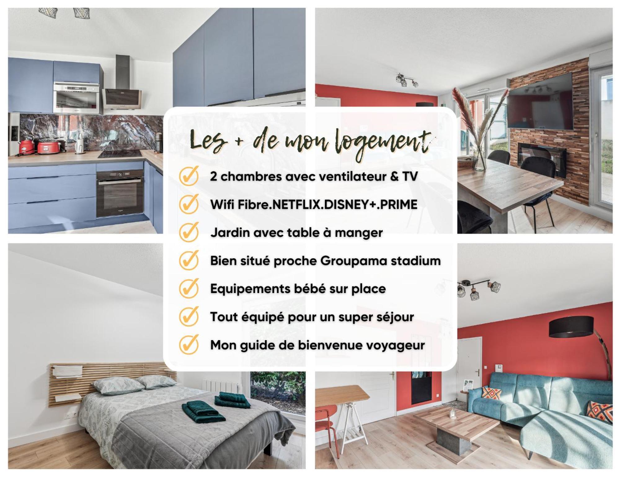 Comfort And Tranquility Near Lyon And Groupama Stadium, 4 Personnes 梅济约 外观 照片